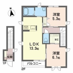 メゾン ド ブランシェ　Cの物件間取画像